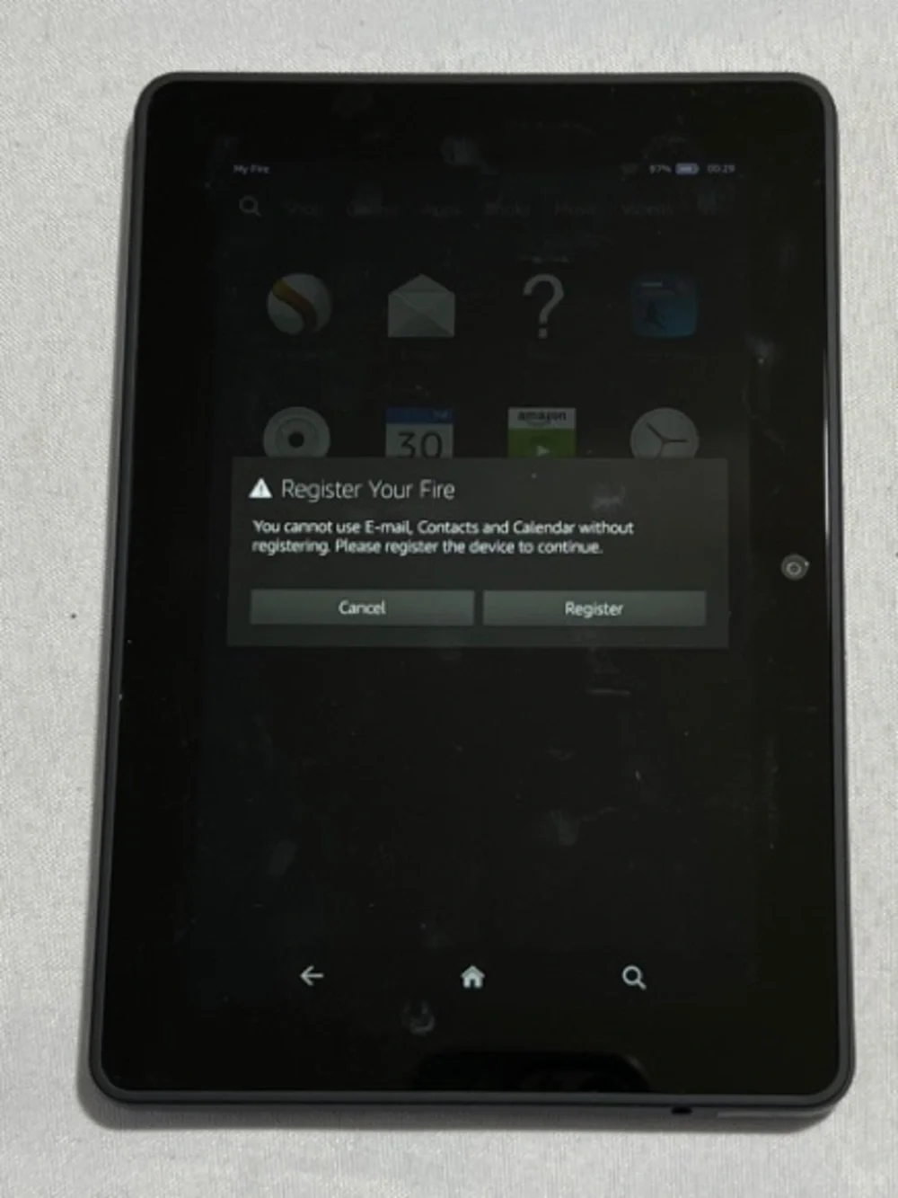 Amazon Fire HDX (3rdGeneration) in Black